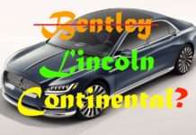 Дизайнери Бентлі накинулися на концепт Lincoln Continental, звинувативши його творців в плагіаті і насмехательстве