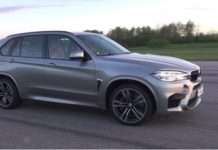 BMW X5M: Розгін з 0 до 240 км/год