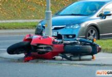 ” хотів проскочити на червоний?”реєстратор зняв, як мотоцикліст врізався в opel на пр-ті клецкова в гродно