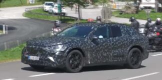 Первый электро-SUV от AMG замечен в испытаниях