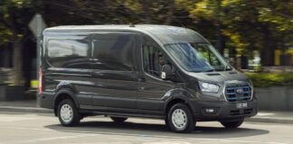 Ford E-Transit richiamato: rischio di guasto del freno di stazionamento