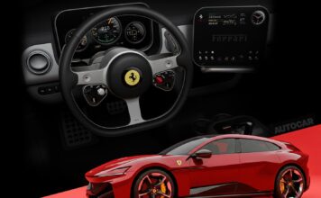 Перший електромобіль Ferrari: “Luce” з дизайном, натхненним iPhone