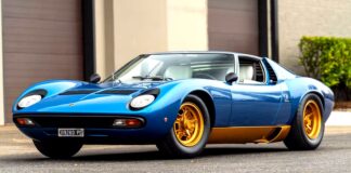 Legendarna Miura SV: rzadkie arcydzieło w Bleu Tahiti trafia na aukcję