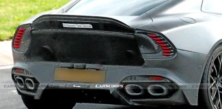 Fotos espía revelan el desarrollo del Aston Martin Vanquish S en Nürburgring