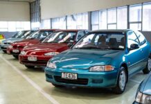Vendre des voitures rares Honda Heritage Collection assemblées en Nouvelle-Zélande avant le déménagement